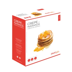 CREPE DE NARANJA – Ligero, proteico y con un toque cítrico irresistible